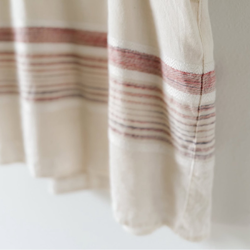 NWOT Universal Thread Cream and Pale Pink Detail Relaxed Fit Sundress Size Large - Picture 3 of 7